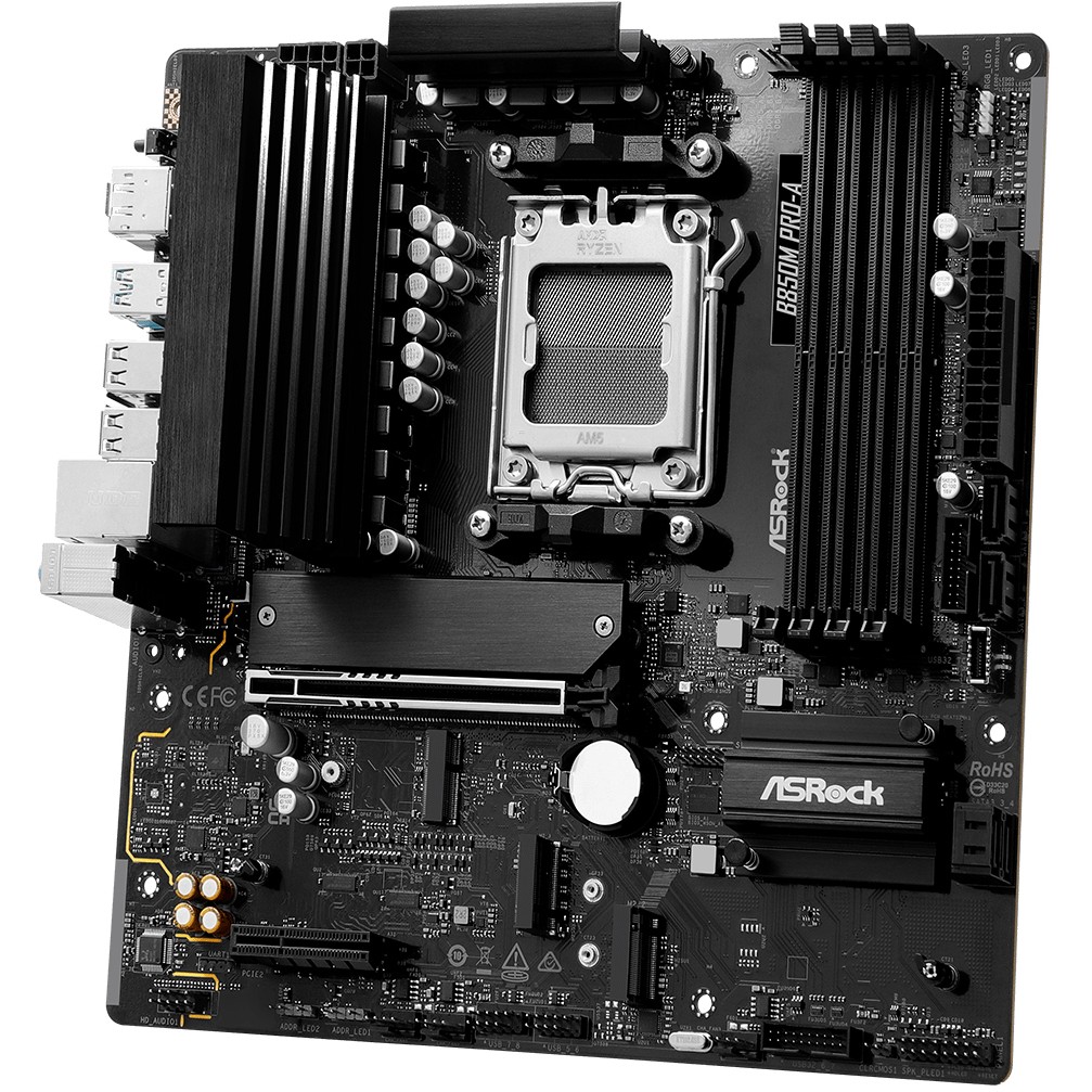 Pllakë Amë AMD AM5 ASROCK B850M Pro A / DDR5 / HDMI+DP - Figura 5