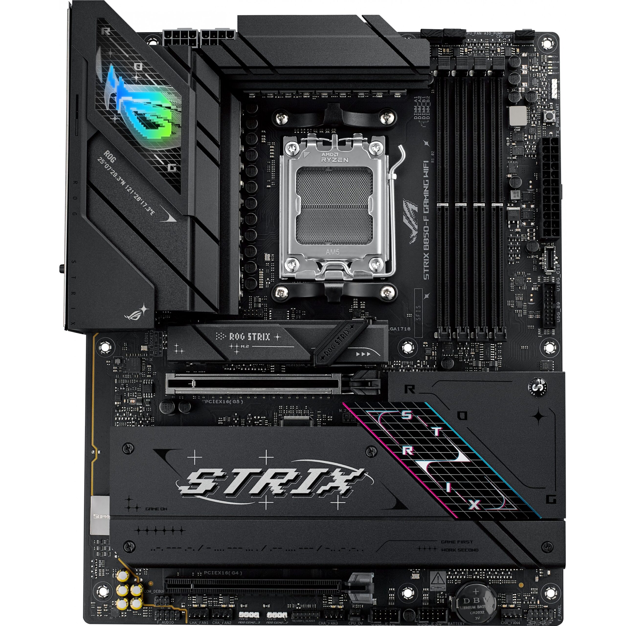 Pllakë amë AMD AM5 ASUS ROG STRIX B850-F Gaming WIFI.