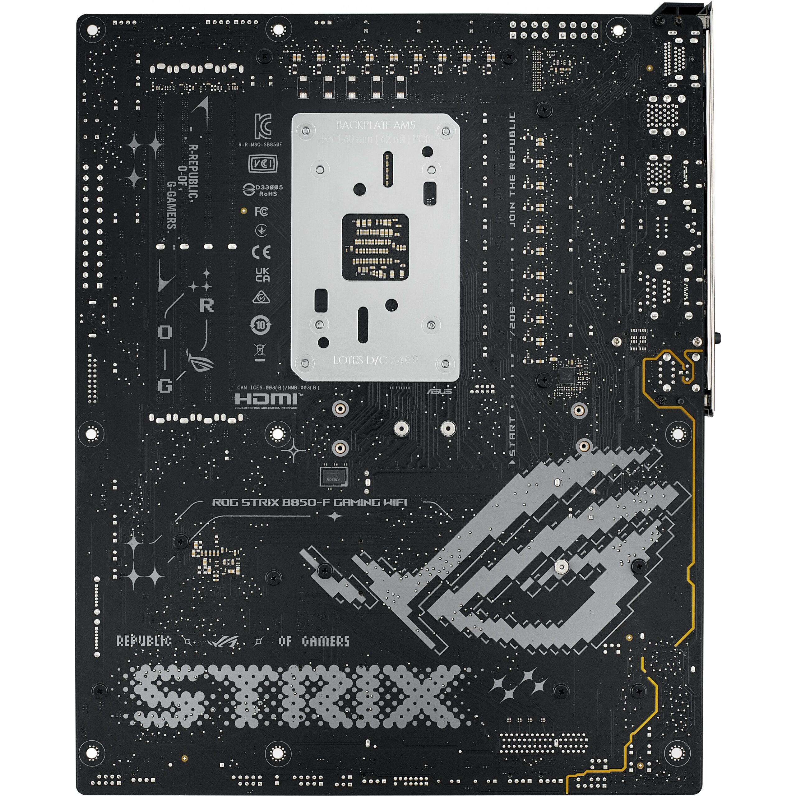 Pllakë amë AMD AM5 ASUS ROG STRIX B850-F Gaming WIFI. - Figura 4