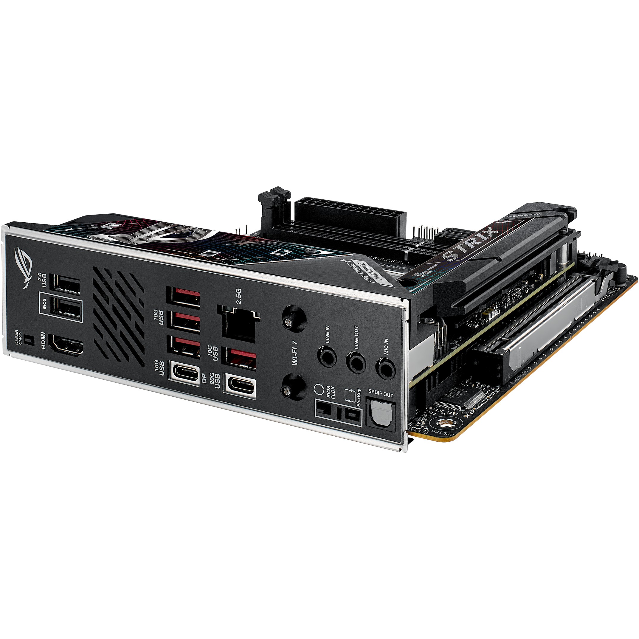 Pllakë amë AMD AM5 ASUS ROG STRIX B850-I Gaming WIFI. - Figura 5