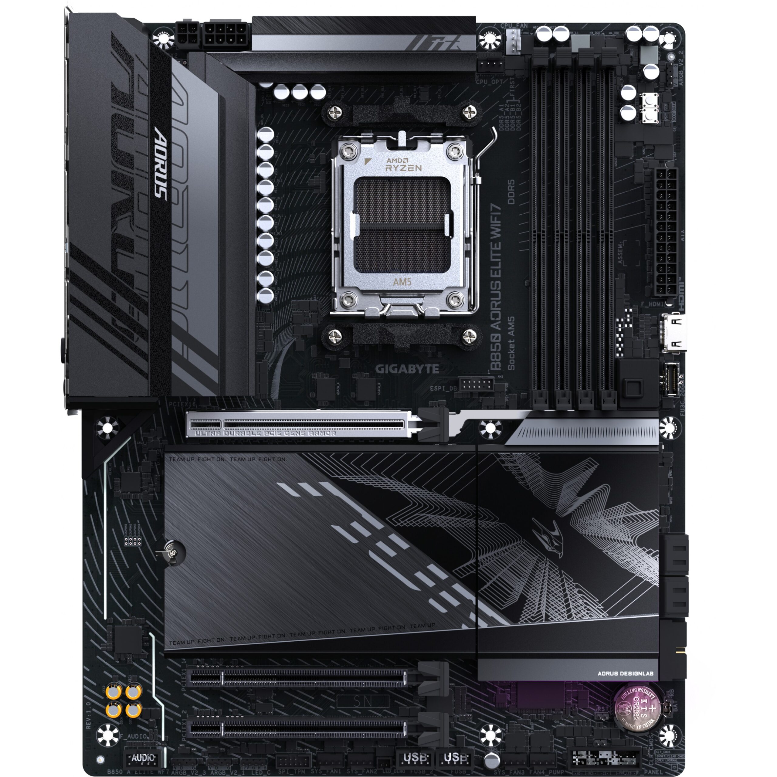 Pllakë Amë AMD AM5 Gigabyte B850 A ELITE WF7 / DDR5 / ATX - Figura 2