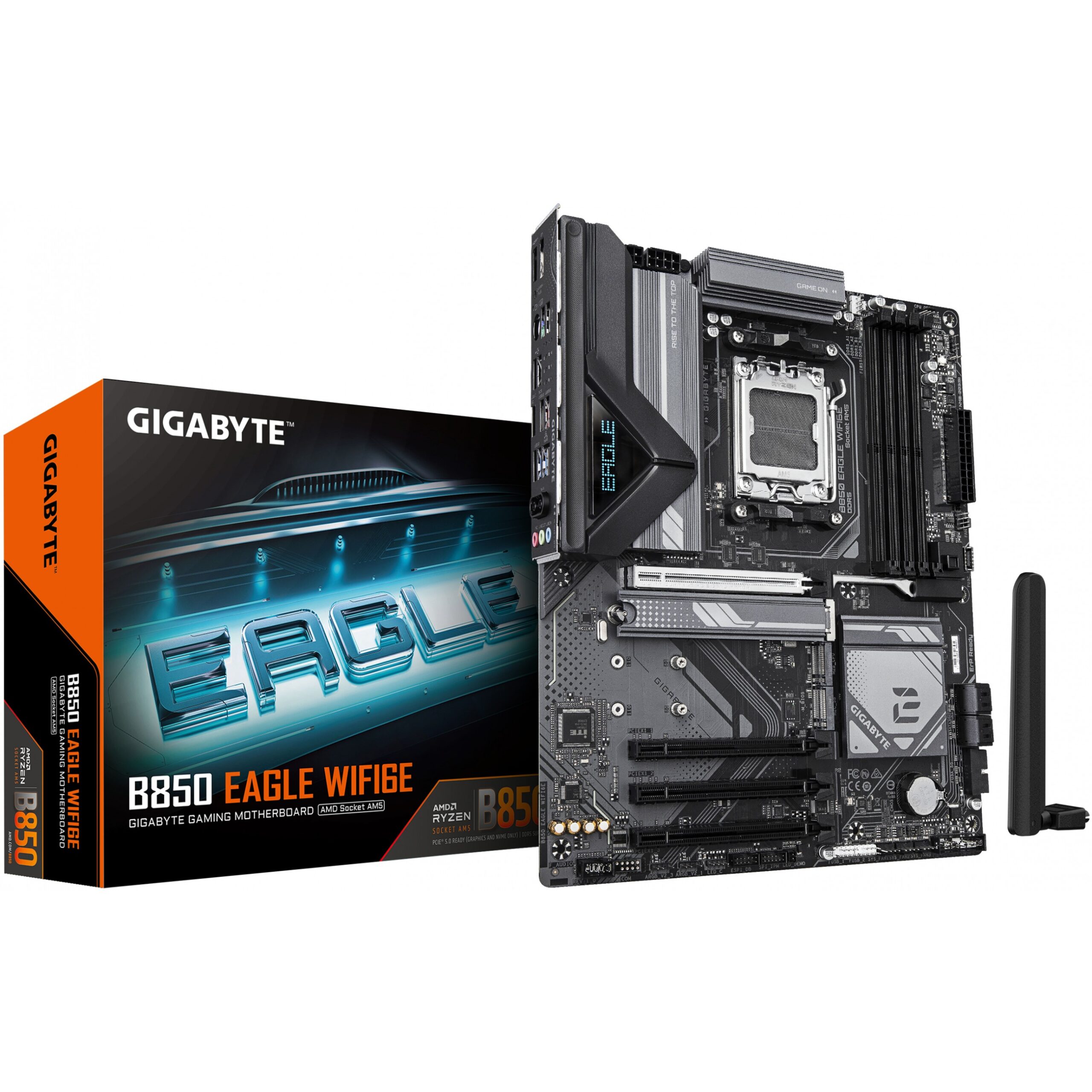 Pllakë Amë AMD AM5 Gigabyte B850 EAGLE WIFI6E / DDR5 / ATX / HDMI+DP