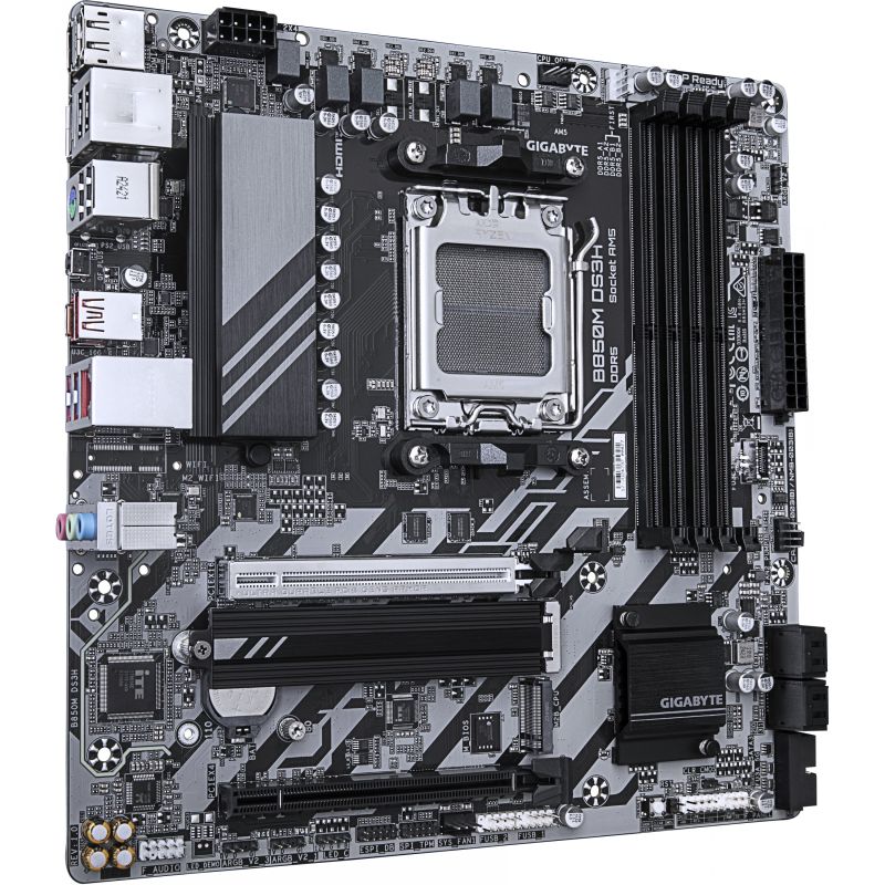 Pllakë Amë AMD AM5 Gigabyte B850M DS3H / DDR5 / HDMI+DP - Figura 3