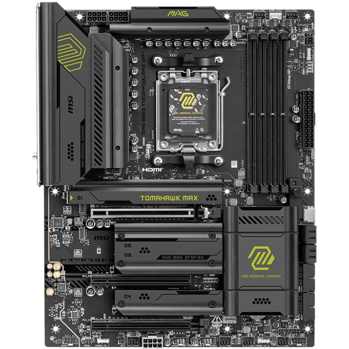 Pllakë amë AMD AM5 MSI MAG B850 TOMAHAWK MAX WIFI - Figura 2