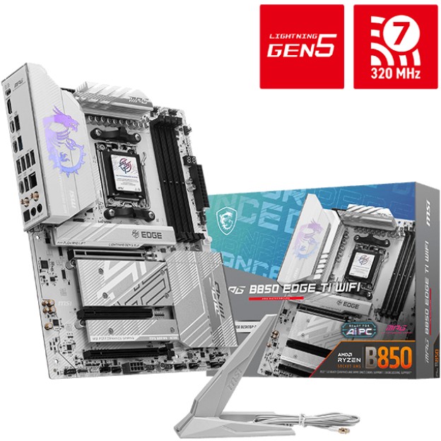 Pllakë Amë MSI MPG B850 EDGE TI Wifi