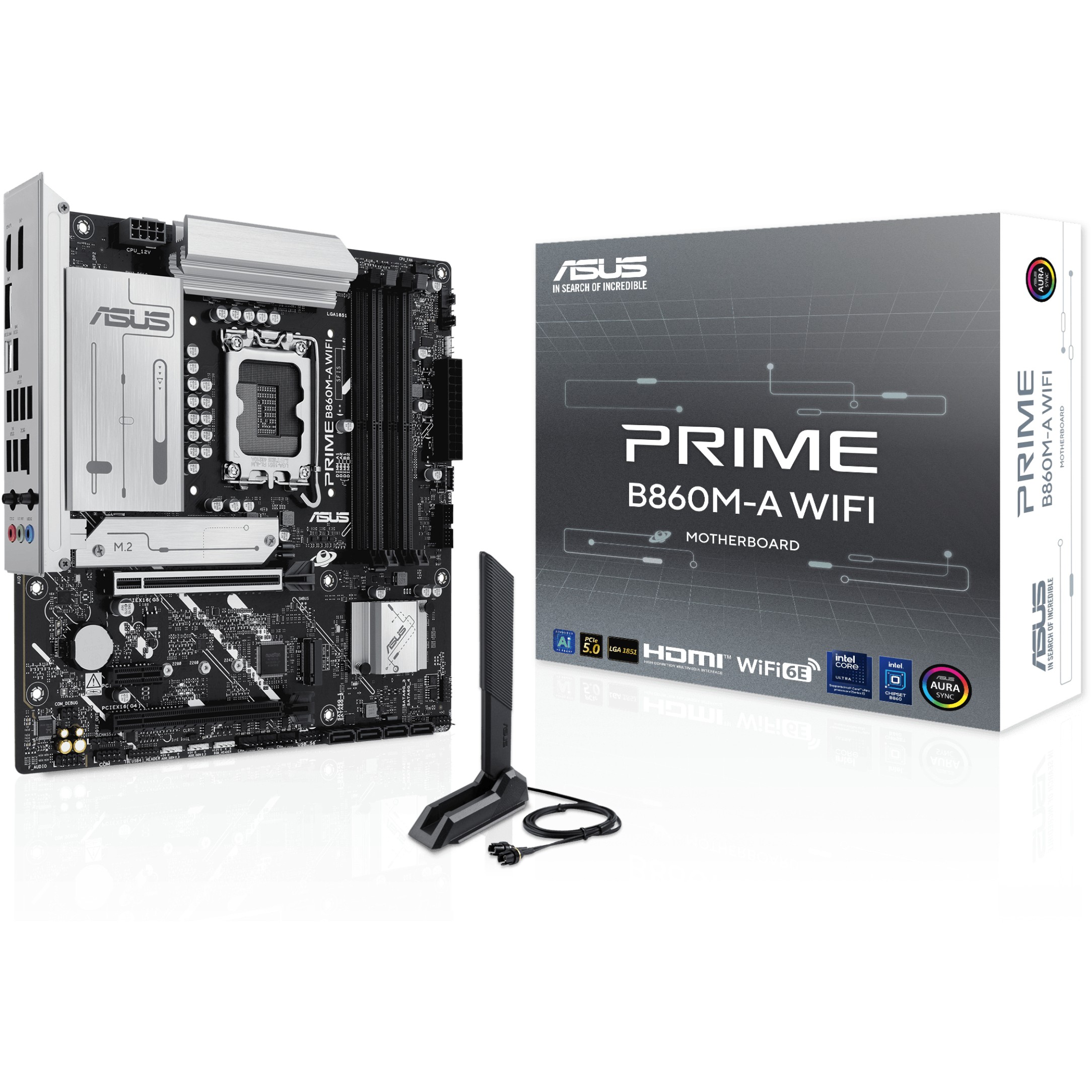 Pllakë Amë MB Intel LGA1851 ASUS PRIME B860M-A WIFI DDR5