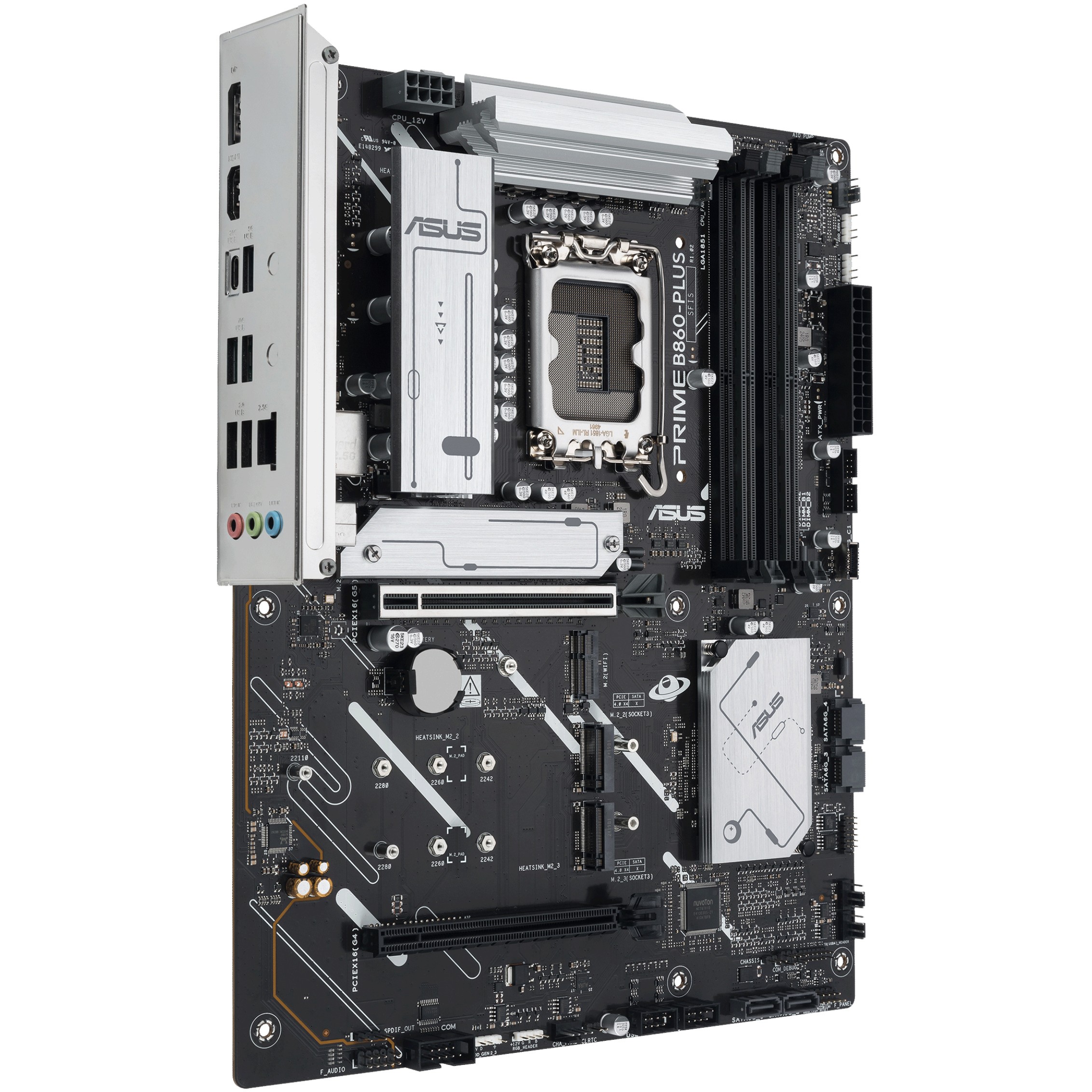 Pllakë Amë MB Intel LGA1851 ASUS PRIME B860-PLUS-CSM DDR5 - Figura 3