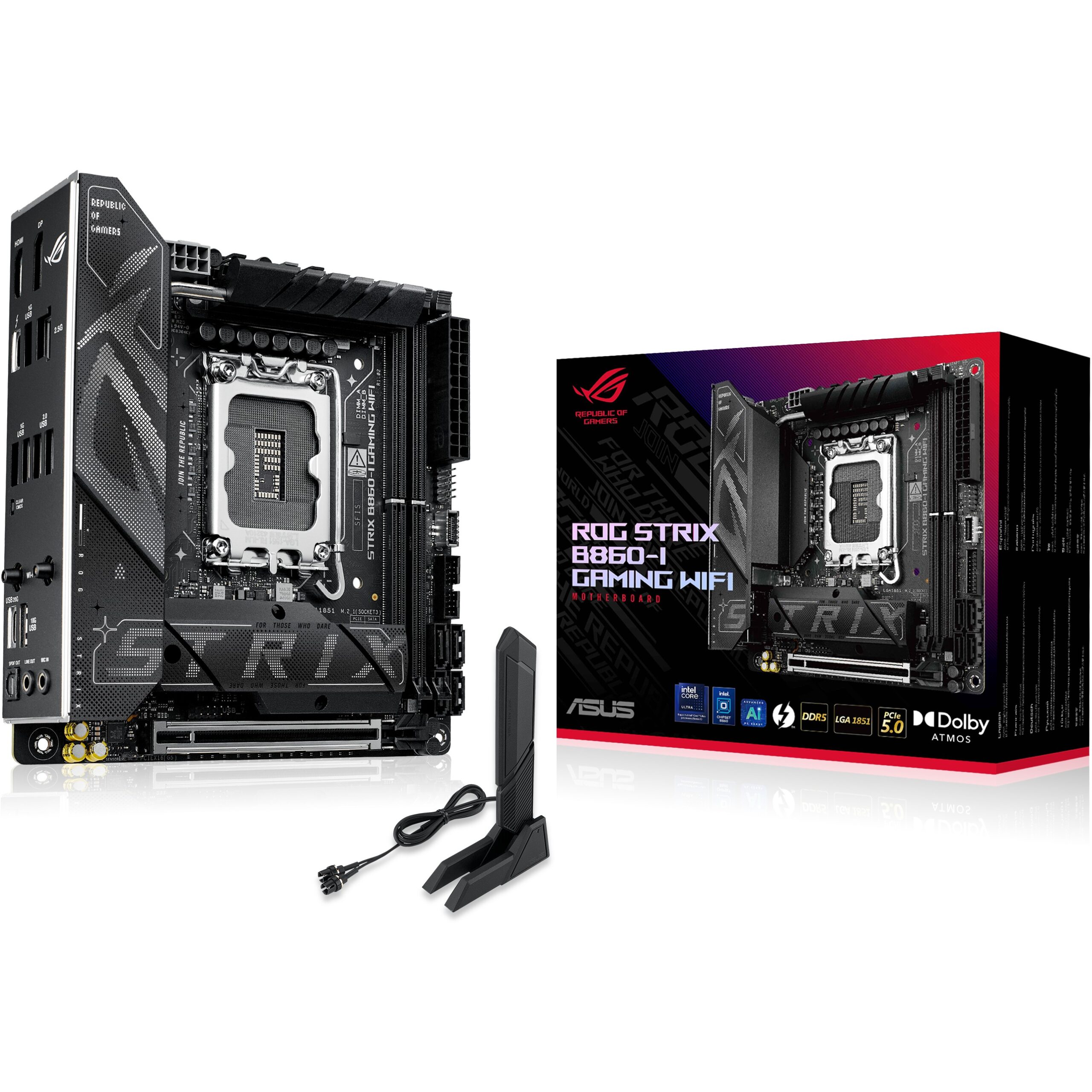 Pllakë amë Intel LGA1851 ASUS ROG STRIX B860-I GAMING WIFI - Figura 3