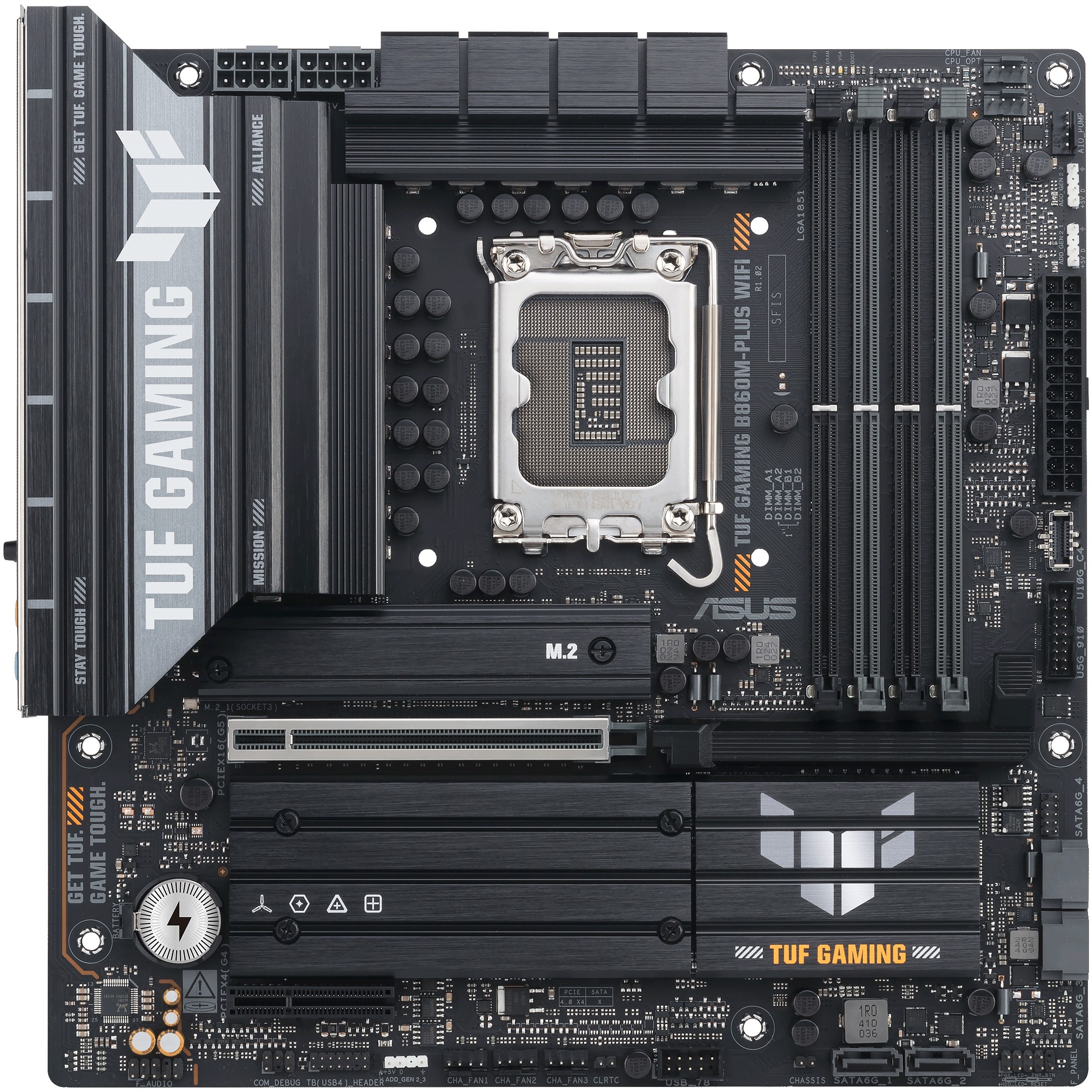 Pllakë amë Intel LGA1851 ASUS TUF GAMING B860M-PLUS WIFI