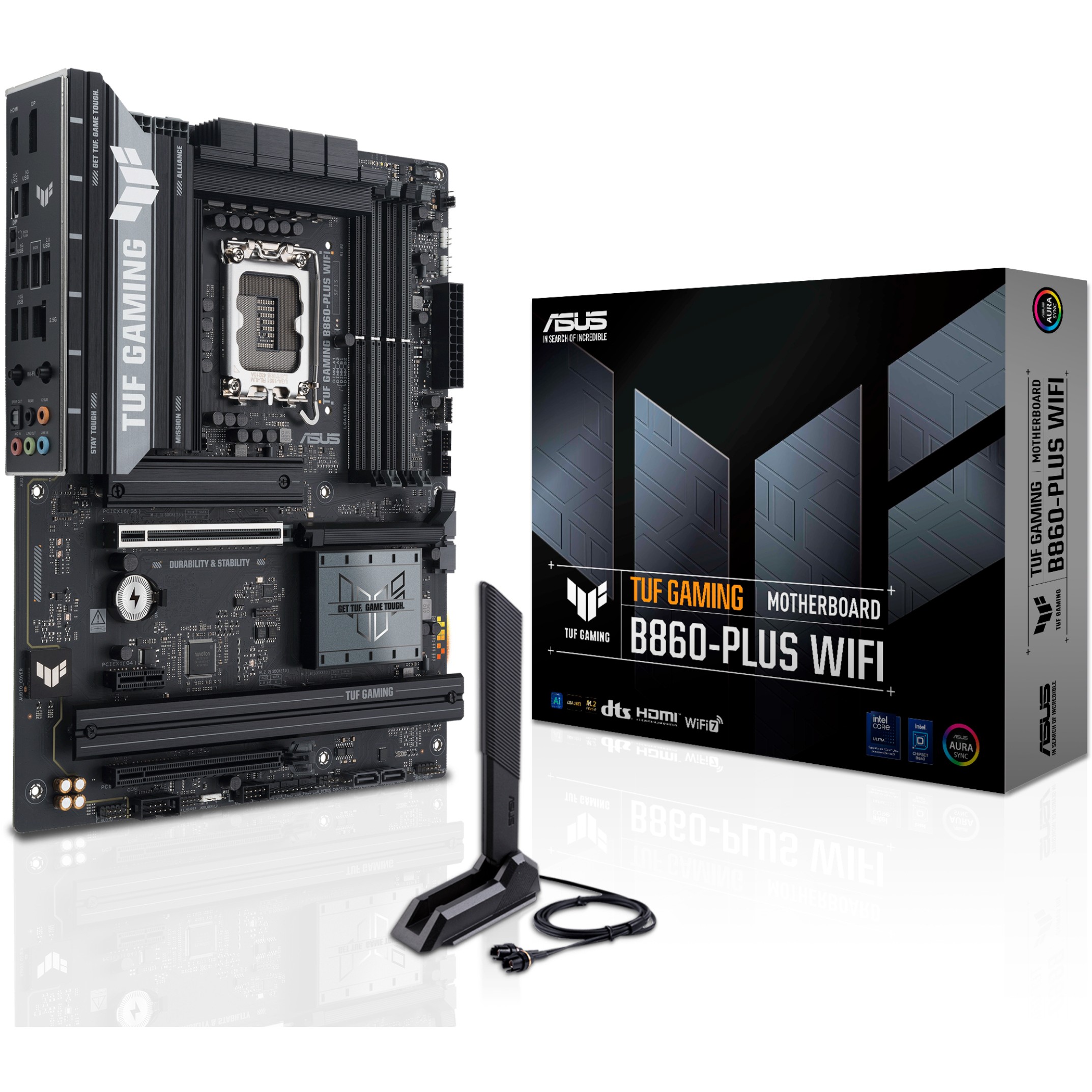 Pllakë Amë MB Intel LGA1851 ASUS TUF GAMING B860-PLUS WIFI DDR5