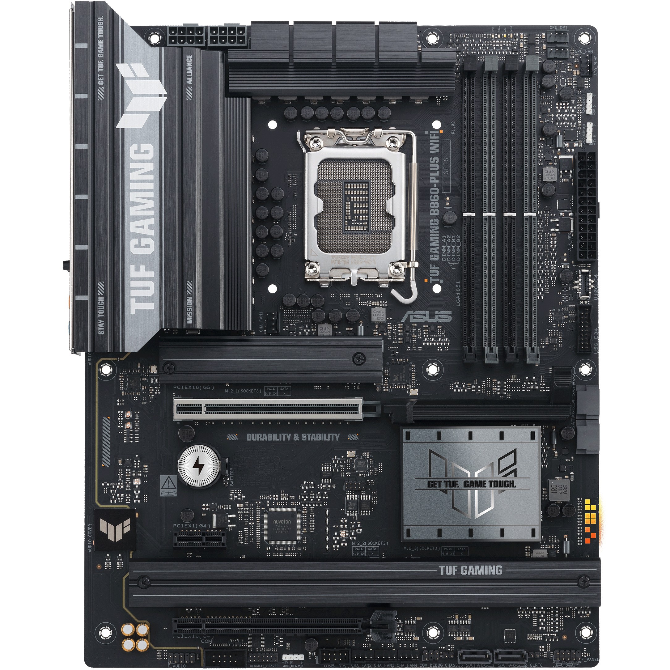 Pllakë Amë MB Intel LGA1851 ASUS TUF GAMING B860-PLUS WIFI DDR5 - Figura 2