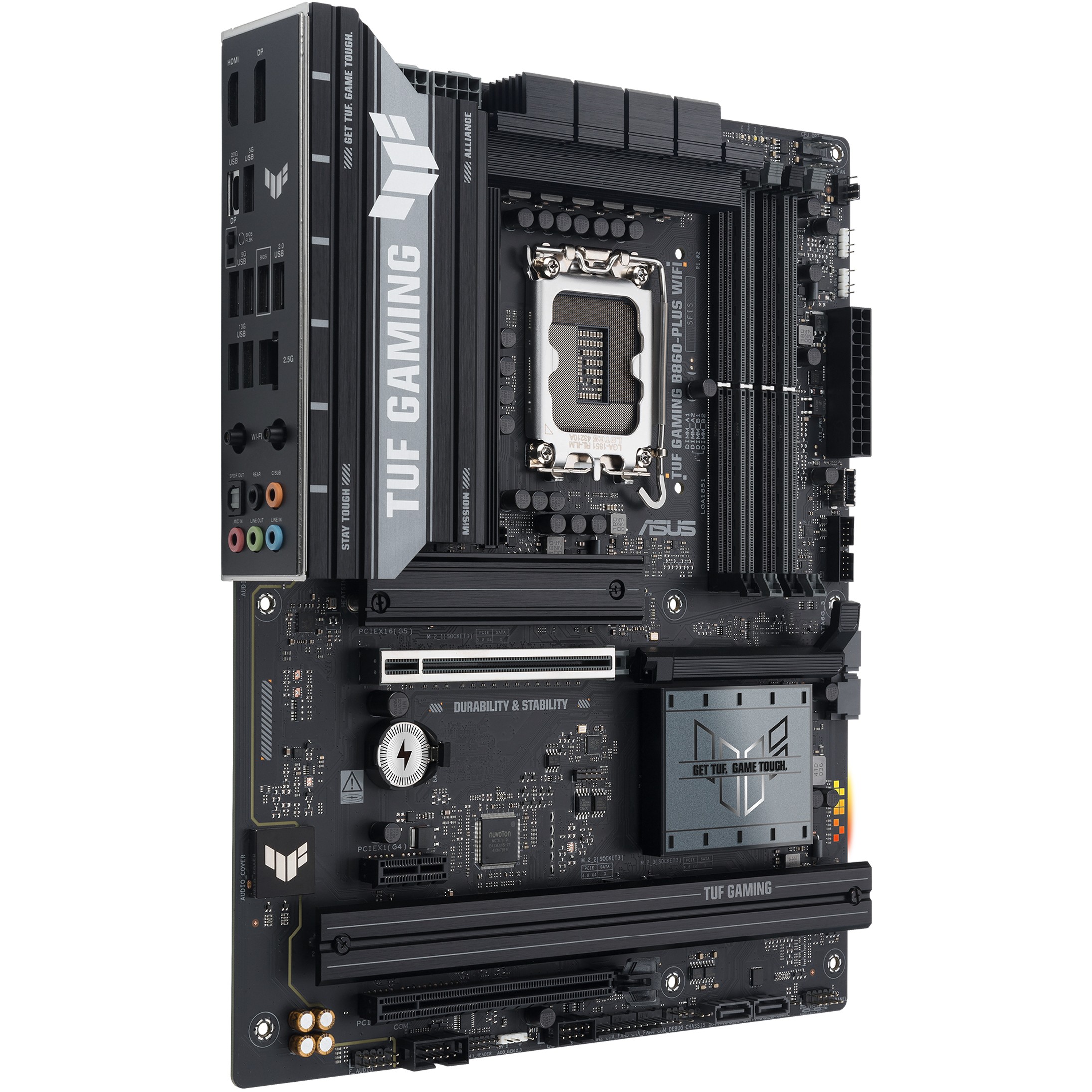 Pllakë Amë MB Intel LGA1851 ASUS TUF GAMING B860-PLUS WIFI DDR5 - Figura 3