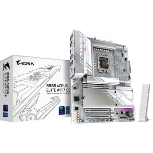 Pllakë Amë MB Intel GIGA B860 AORUS ELITE WIFI7 ICE S1851/DDR5/ATX