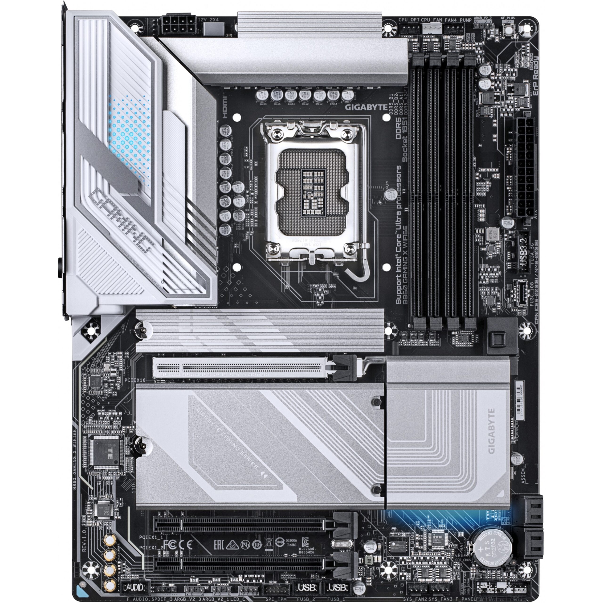 Pllakë Amë MB Intel LGA1851 Gigabyte B860 GAMING X WIFI6E DDR5 - Figura 2
