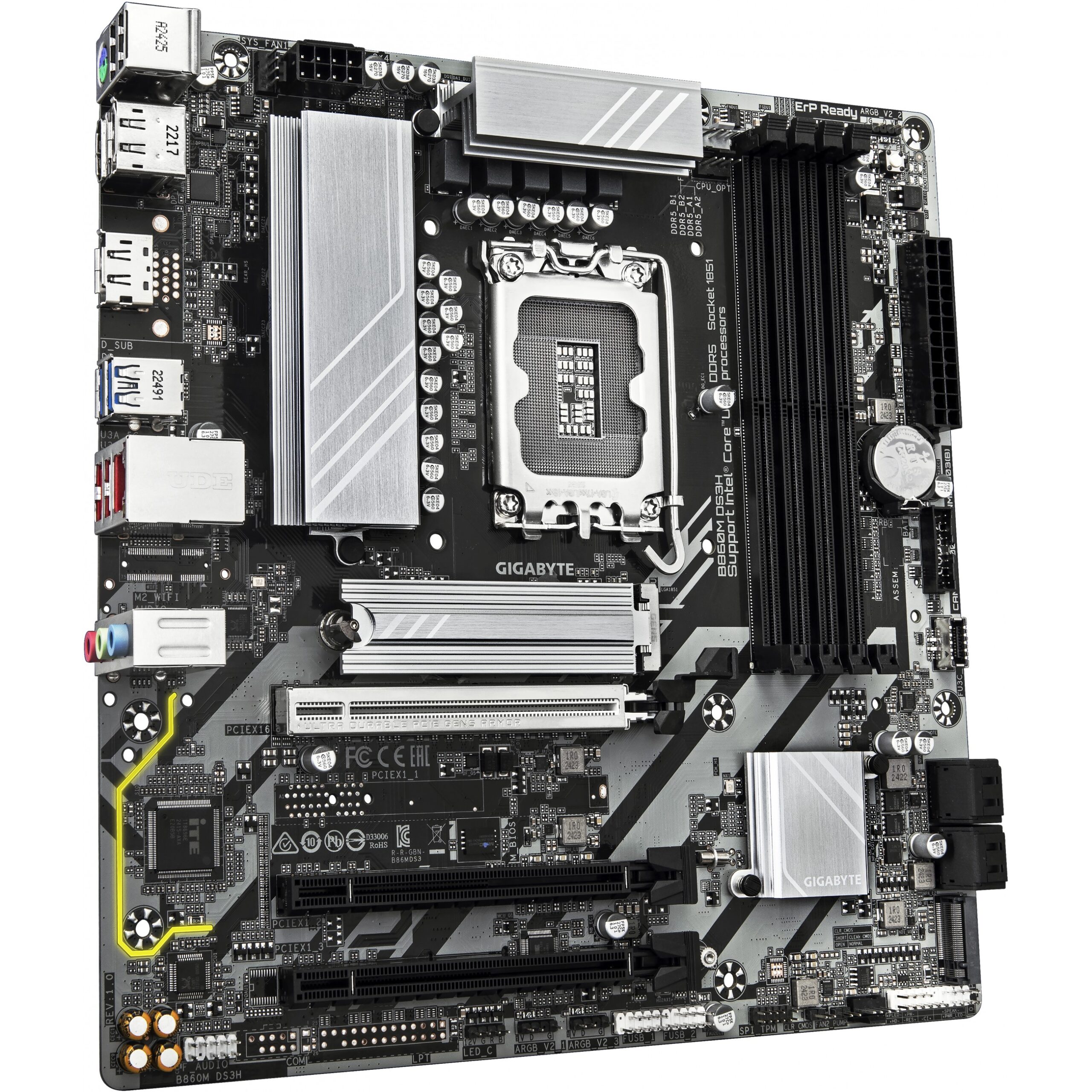 Pllakë Amë LGA1851 Gigabyte B860M DS3H - Figura 3