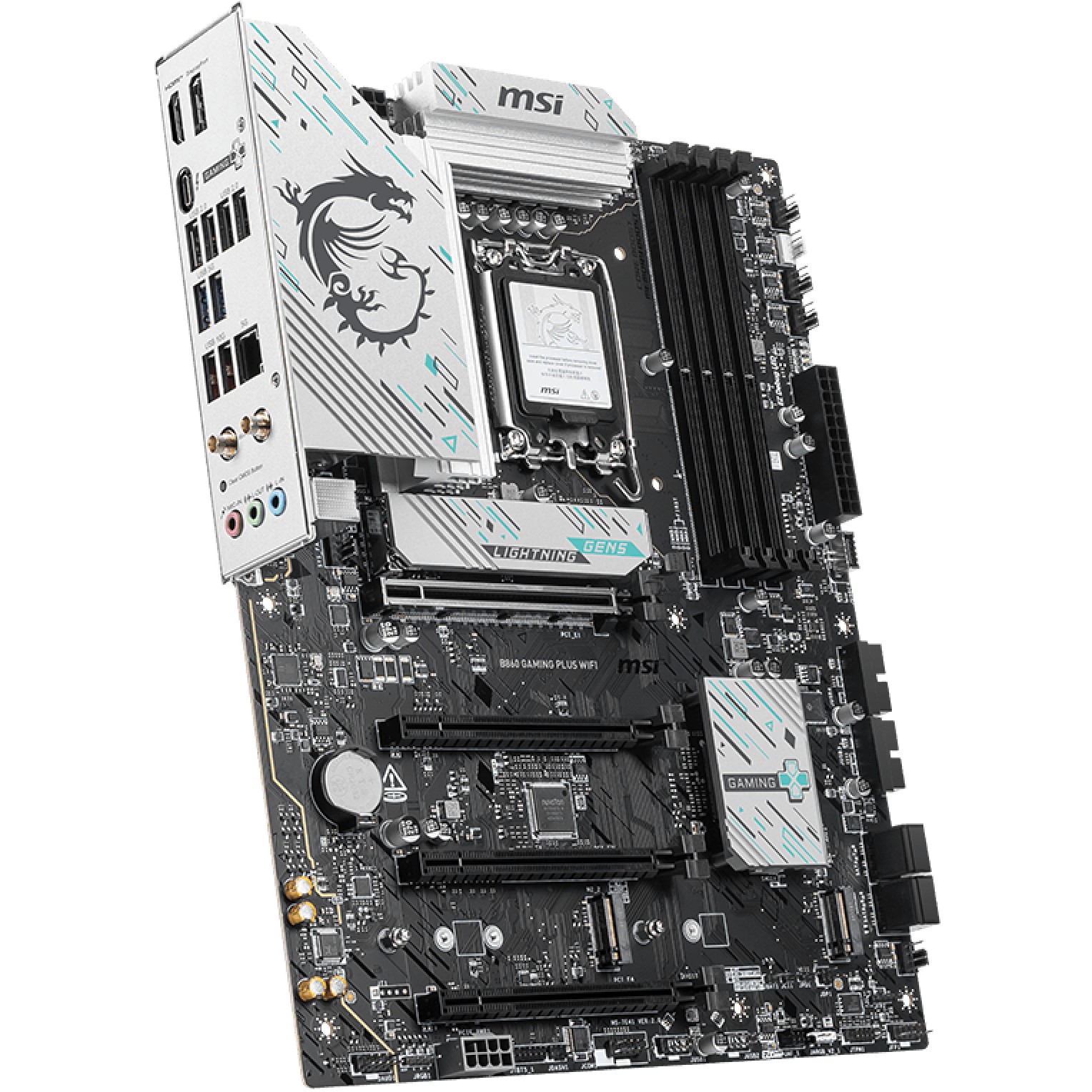 Pllakë Amë MB Intel LGA1851 MSI B860 GAMING PLUS WIFI DDR5 - Figura 4