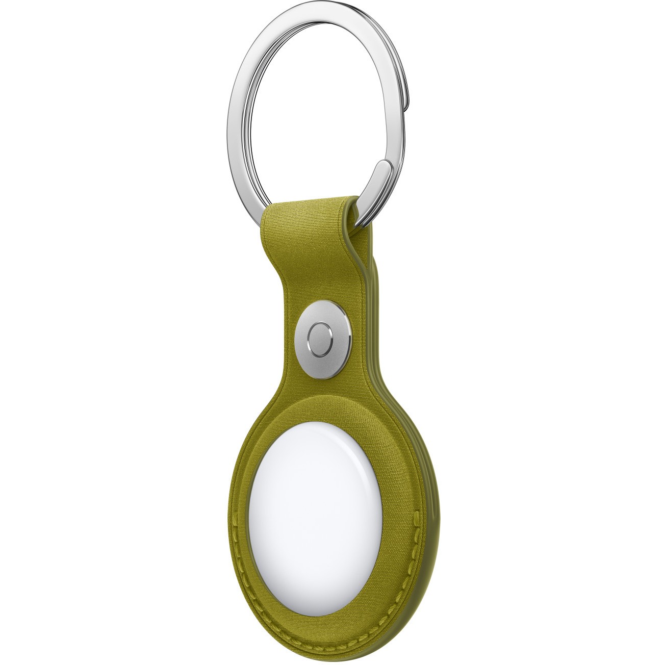 Apple AirTag FineWoven Key Ring - Chartreuse - Figura 2