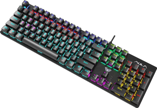 Tastierë Gaming Aula S2022 / Mekanike / RGB / Anti-Ghosting / E zezë - Figura 2