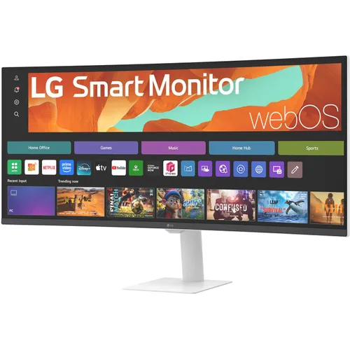 Monitor LG 34U601SA-W / 34"/ Dual WQHD / LCD / Curved / 100Hz / 5ms / USB + HDMI - Bardhë - Figura 2