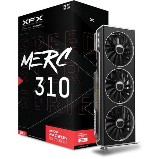 Kartelë Grafike AMD RX 7900XT 20GB XFX Merc310 GDDR6 3Fan