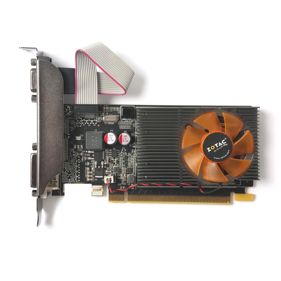 Kartelë grafike NVIDIA GT 710 2GB DDR3 ZOTAC LP 1Fan