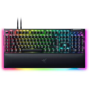 Tastierë Gaming Razer BlackWidow V4 Pro Green Switches Wired / QWERTZ - Zezë