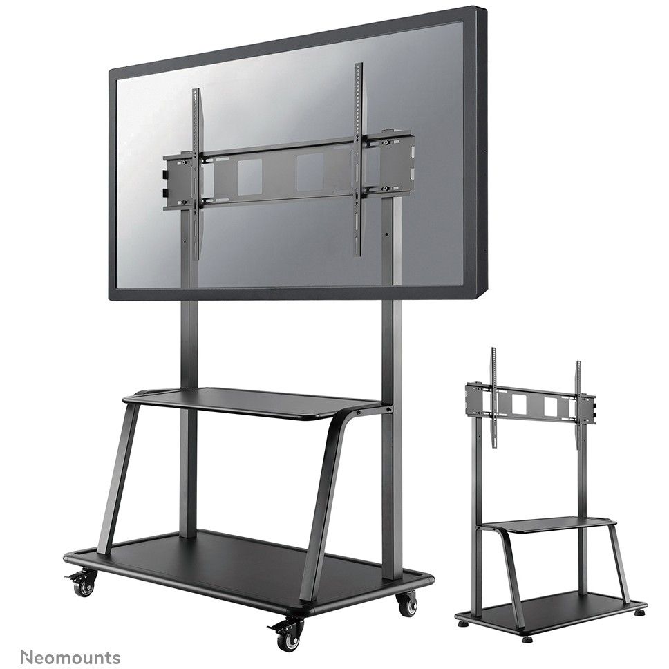 Mbajtëse për TV Neomounts NS-M4000BLACK Mobile Floor Stand for Flat Screen TVs up to 105" (267 cm)