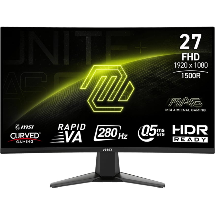 Monitor Gaming MAG 276CXFDE / 27"/ Full HD VA / Curved / 280Hz / 0.5ms / HDMI+DP - Zezë