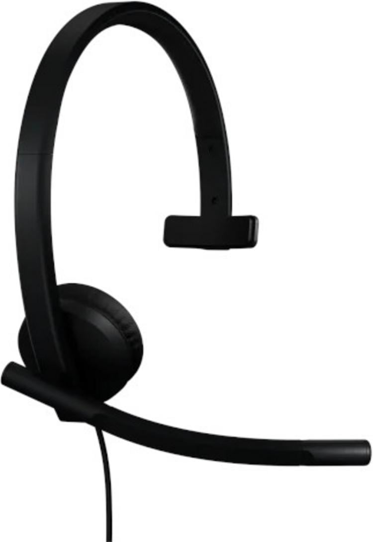 Kufje me kabllo Logitech H570e Mono MS USB‑A / 981‑001426 – Zezë