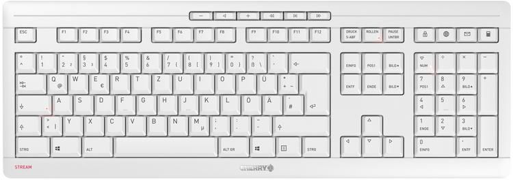 Combo (Tastierë & Maus) Cherry STREAM Desktop / Wireless / AZERTY / Belgian Language - Gri - Figura 2
