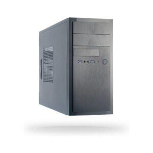 Kasë Mini Tower me Furnizues 350W Chieftec Elox Serie HT-01B-350GPB – Zezë