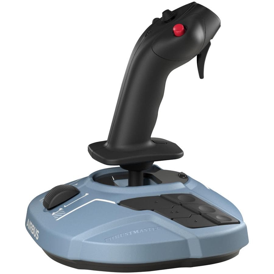 Joystick Set Thrustmaster TCA Officer Pack Airbus Edition Hotas / TCA Sidestick + Quadrant Thrust Controller / USB / 32 butona / 1 coolie hat / Hall-effect sensors / I kaltër dhe I zi - Figura 5