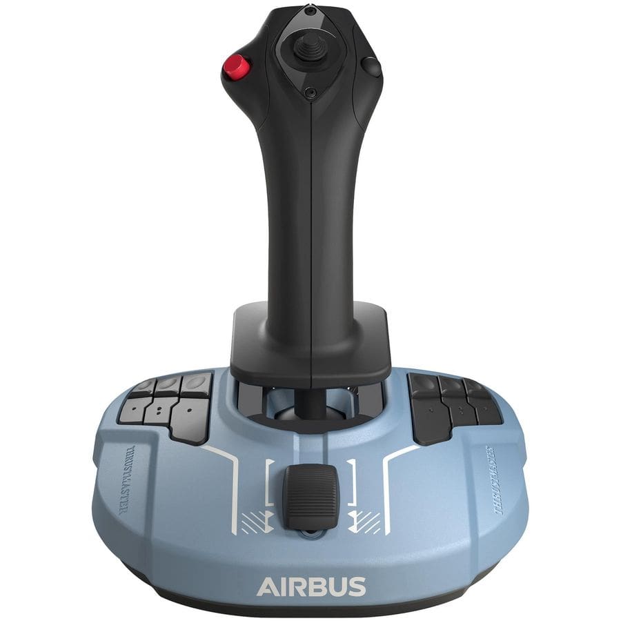 Joystick Set Thrustmaster TCA Officer Pack Airbus Edition Hotas / TCA Sidestick + Quadrant Thrust Controller / USB / 32 butona / 1 coolie hat / Hall-effect sensors / I kaltër dhe I zi - Figura 2