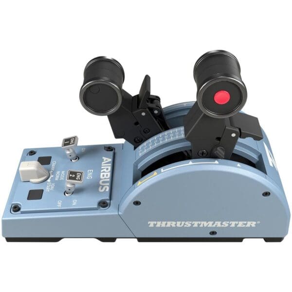 Joystick Set Thrustmaster TCA Officer Pack Airbus Edition Hotas / TCA Sidestick + Quadrant Thrust Controller / USB / 32 butona / 1 coolie hat / Hall-effect sensors / I kaltër dhe I zi - Figura 6