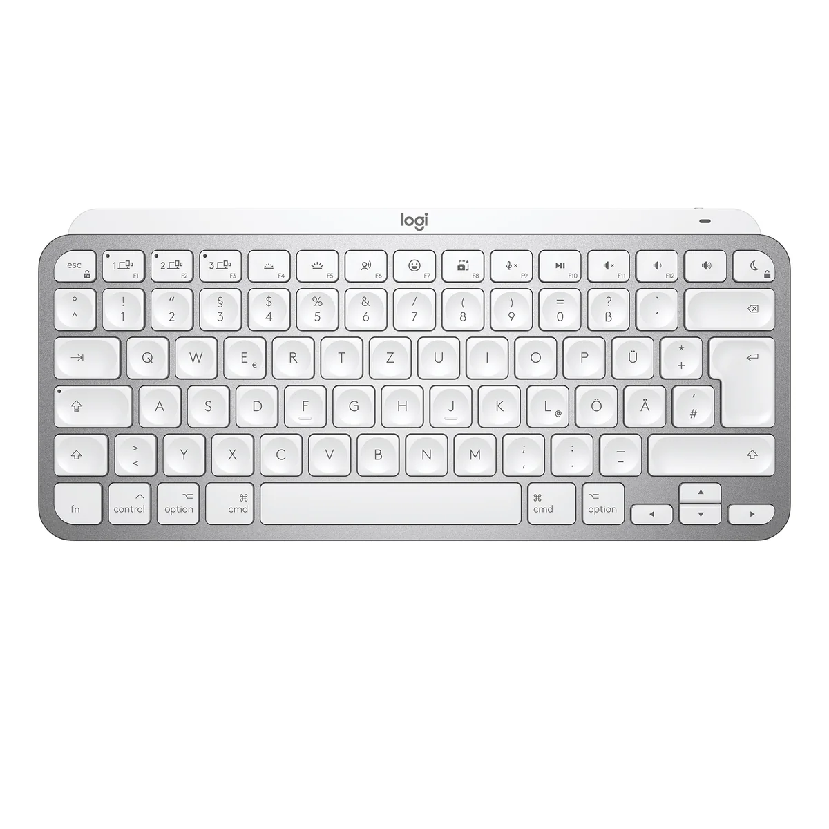 Tastierë pa kabllo Logitech MX Keys Mini për Mac / Swiss QWERTZ - Gri