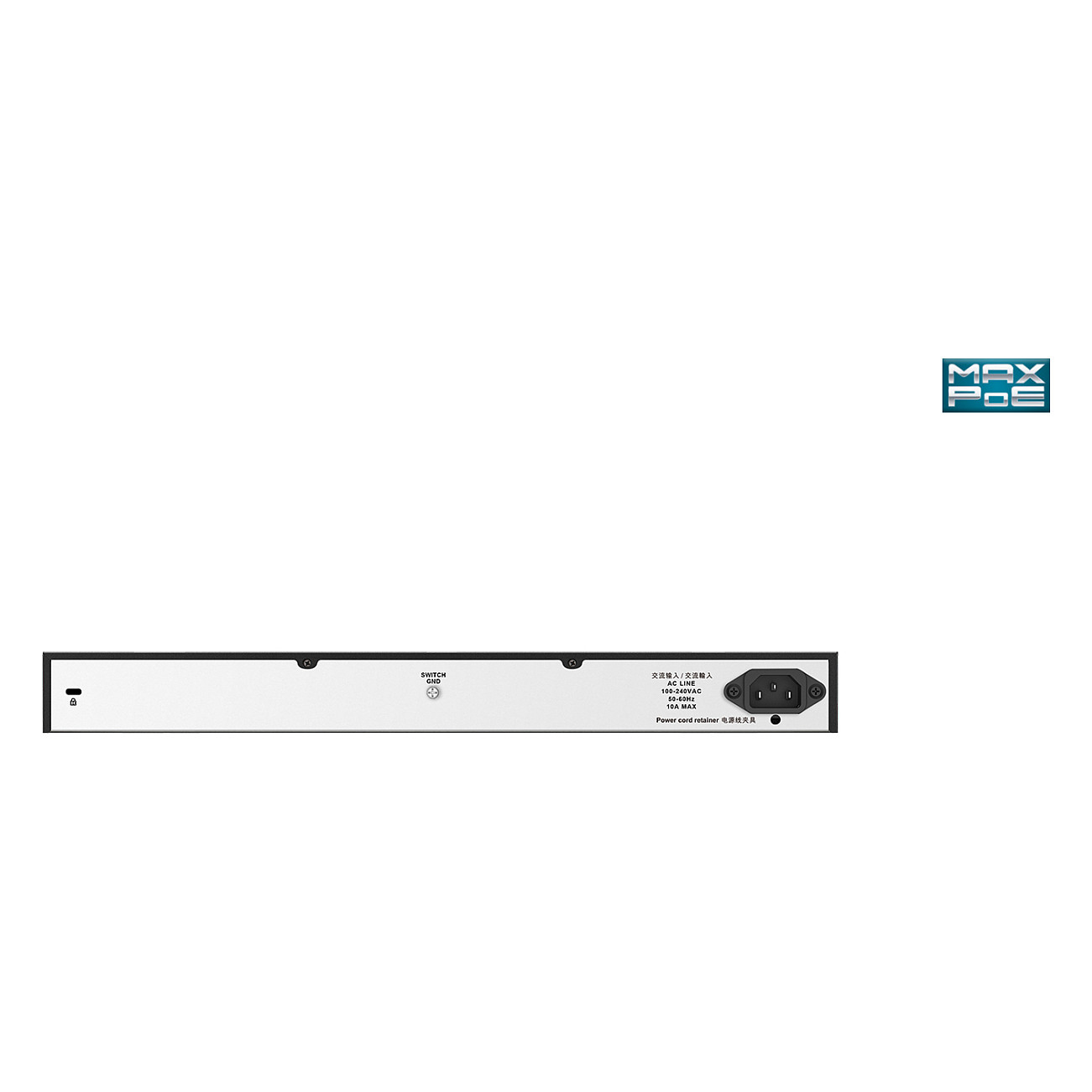 D-Link DGS-1026MP 26-Port Gigabit PoE+ Switch 370W me 2x SFP Uplink Rackmount Managed-Like Unmanaged Switch - Figura 2