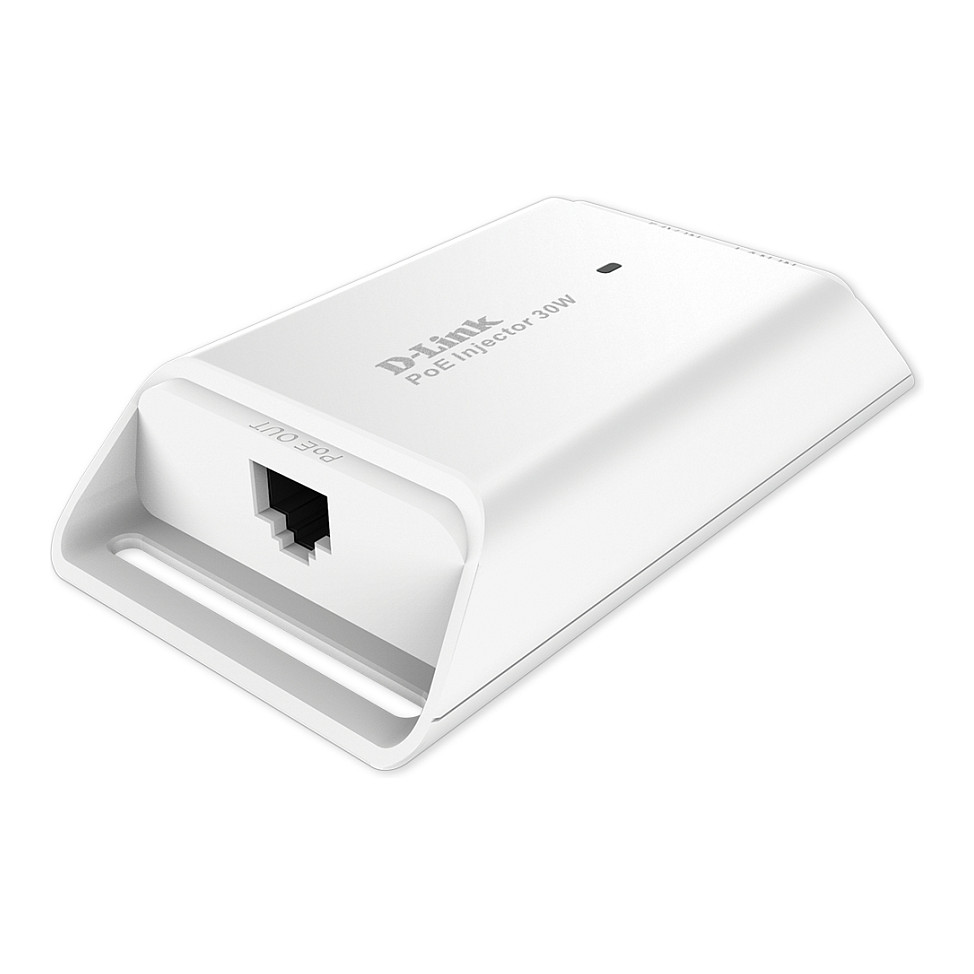D-Link DPE-301GI PoE+ Injector Gigabit 30W 1-Port për Kamera IP & Access Point