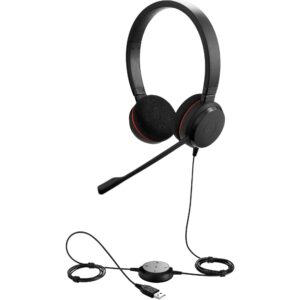 Kufje me kabllo Jabra Evolve 20 UC Stereo - Zezë