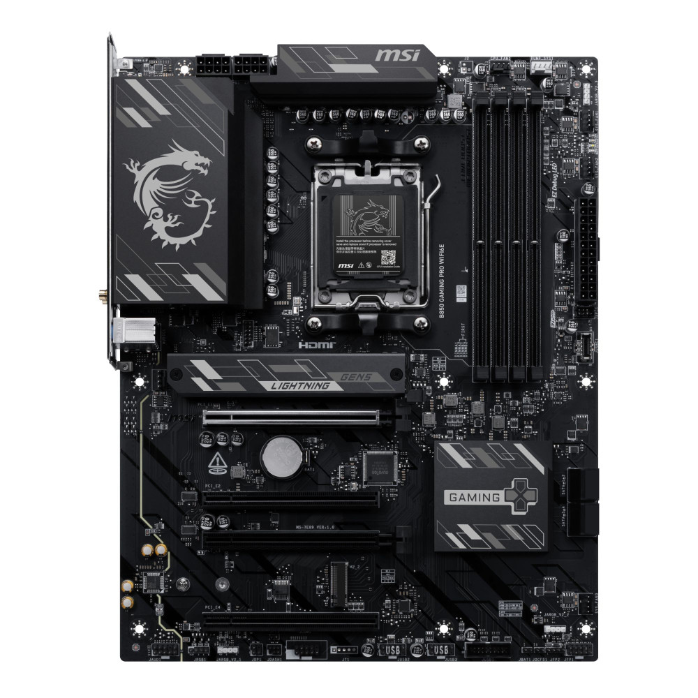 Pllakë Amë AMD AM5 MSI B850 Gaming PRO / DDR5 / Wi‑Fi 6E / HDMI+DP - Figura 2