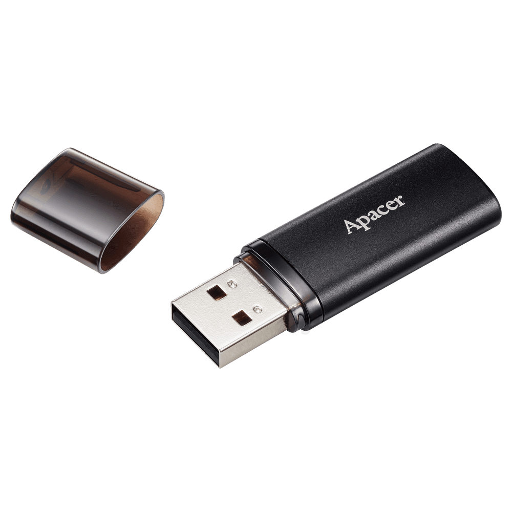 USB Apacer AH25B / 64GB / 3.1 Gen1 / Metalike / E zezë - Figura 2