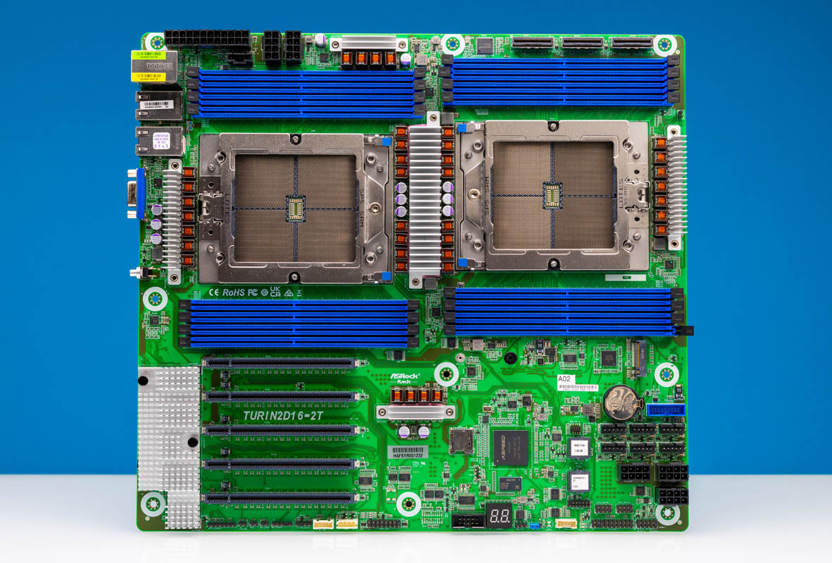 Pllakë Amë MB Server ASRock Mainboard TURIN2D16-2T EEB Dual Sockel SP5 Single - Figura 2