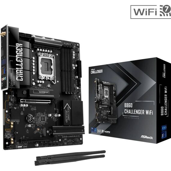 Pllakë Amë Intel ASROCK B860 Challenger WiFi / DDR5 / LGA 1851 / HDMI+DP - Figura 3