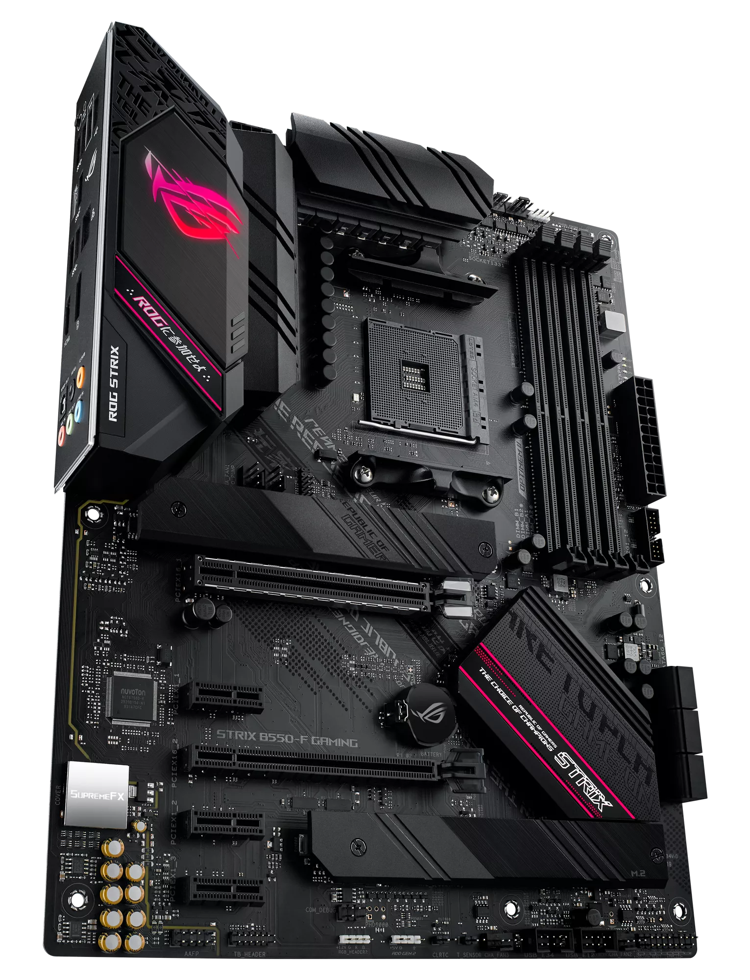 Pllakë Amë MB AMD Asus ROG STRIX B550‑F GAMING – Zezë - Figura 2