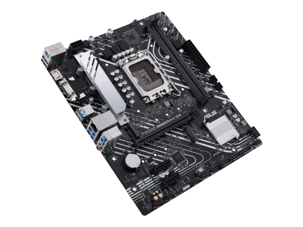 Pllakë Amë MB Intel Asus PRIME B660M‑K D4 – Zezë - Figura 2