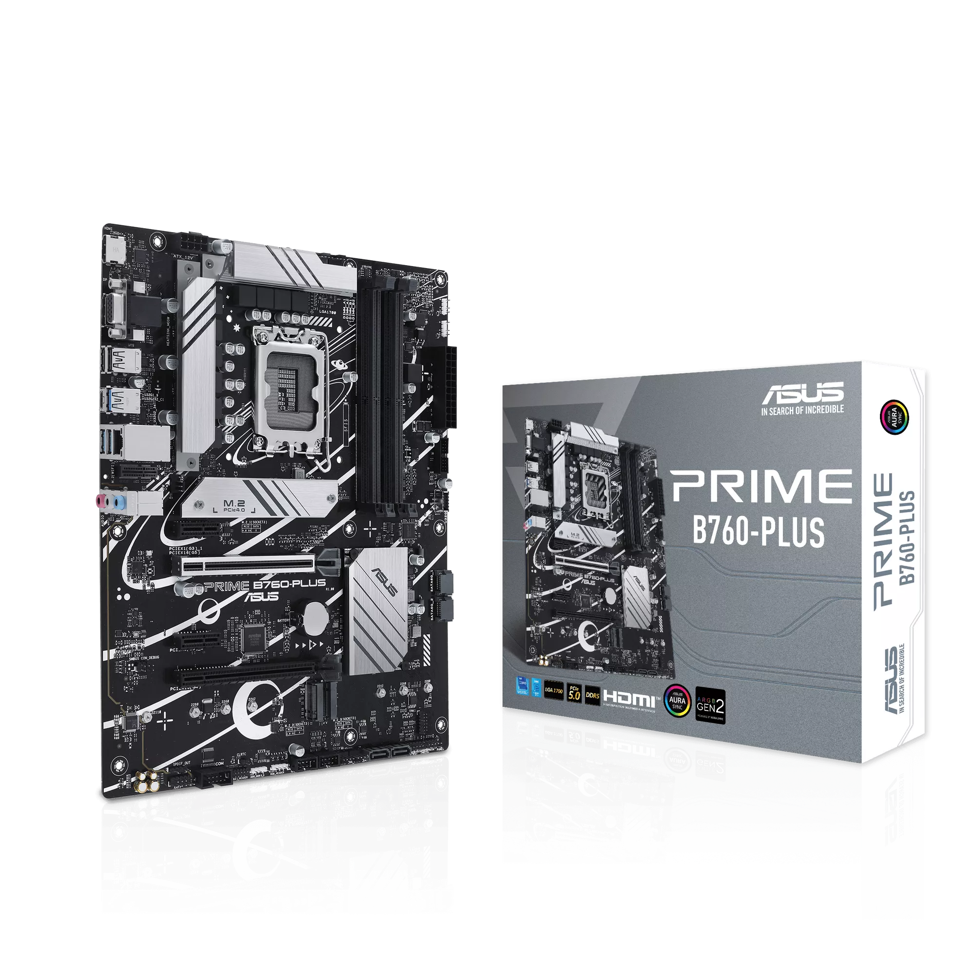 Pllakë Amë MB Intel Asus PRIME B760‑PLUS – Zezë - Figura 3