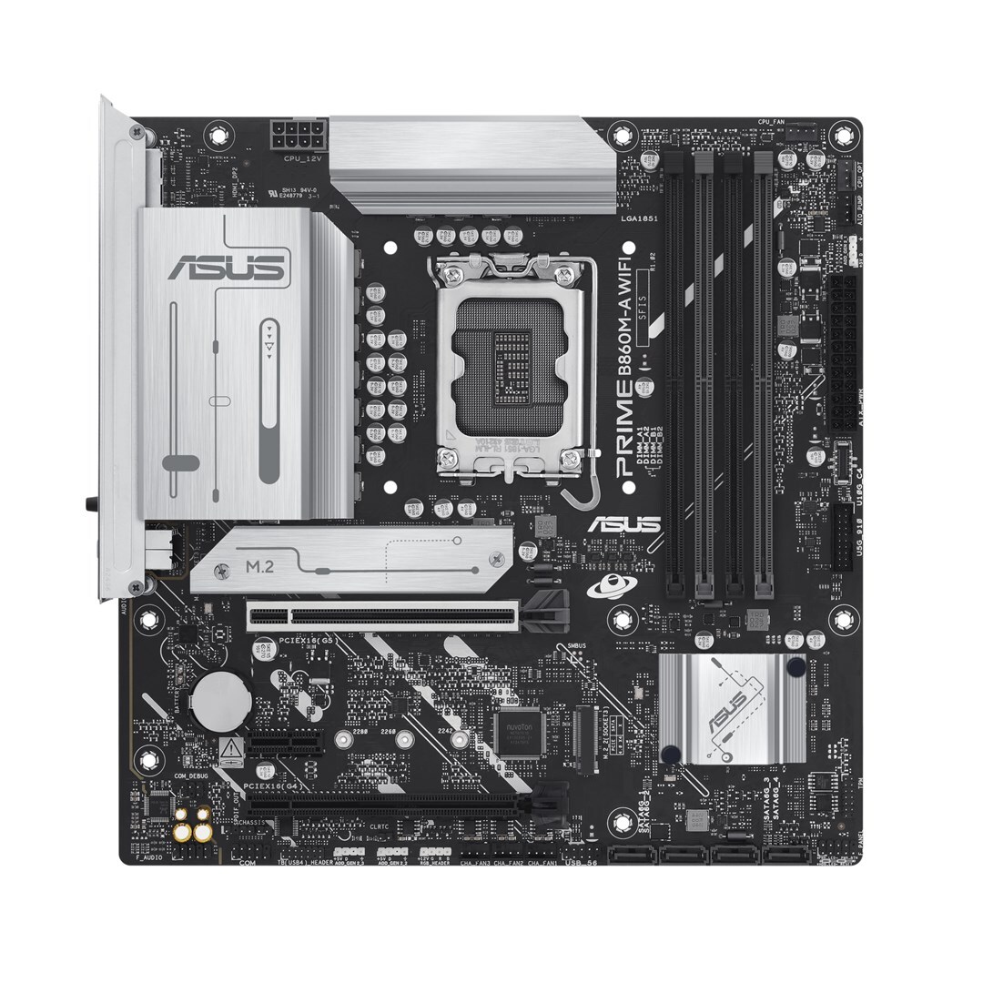 Pllakë Amë MB Intel Asus PRIME B860M‑A WIFI – Zezë - Figura 3