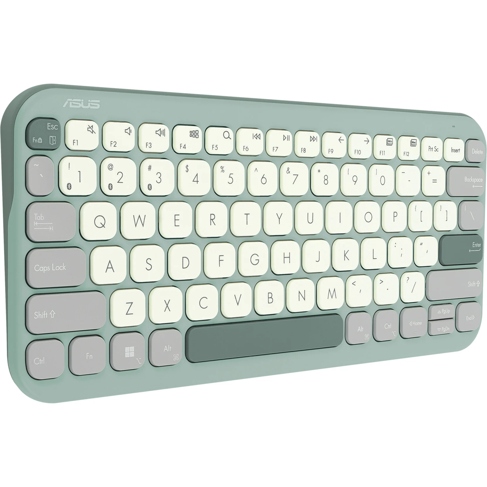 Tastierë Pa kabllo ASUS KW100 / QWERTZ – Gjelbër - Figura 2