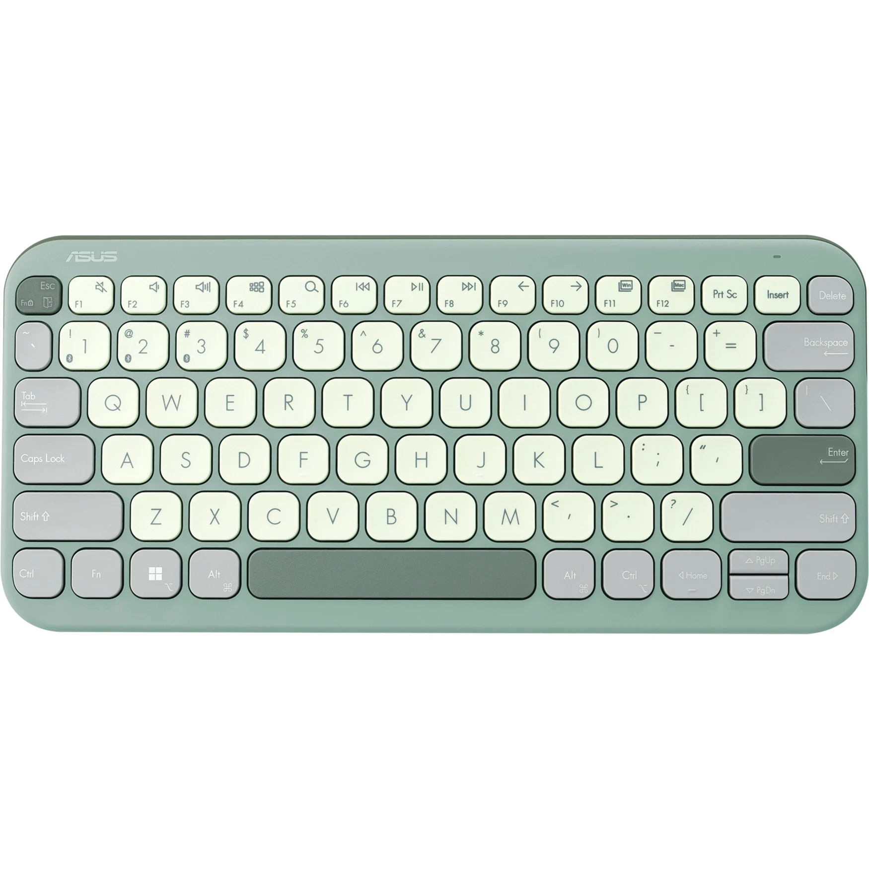 Tastierë Pa kabllo ASUS KW100 / QWERTZ – Gjelbër