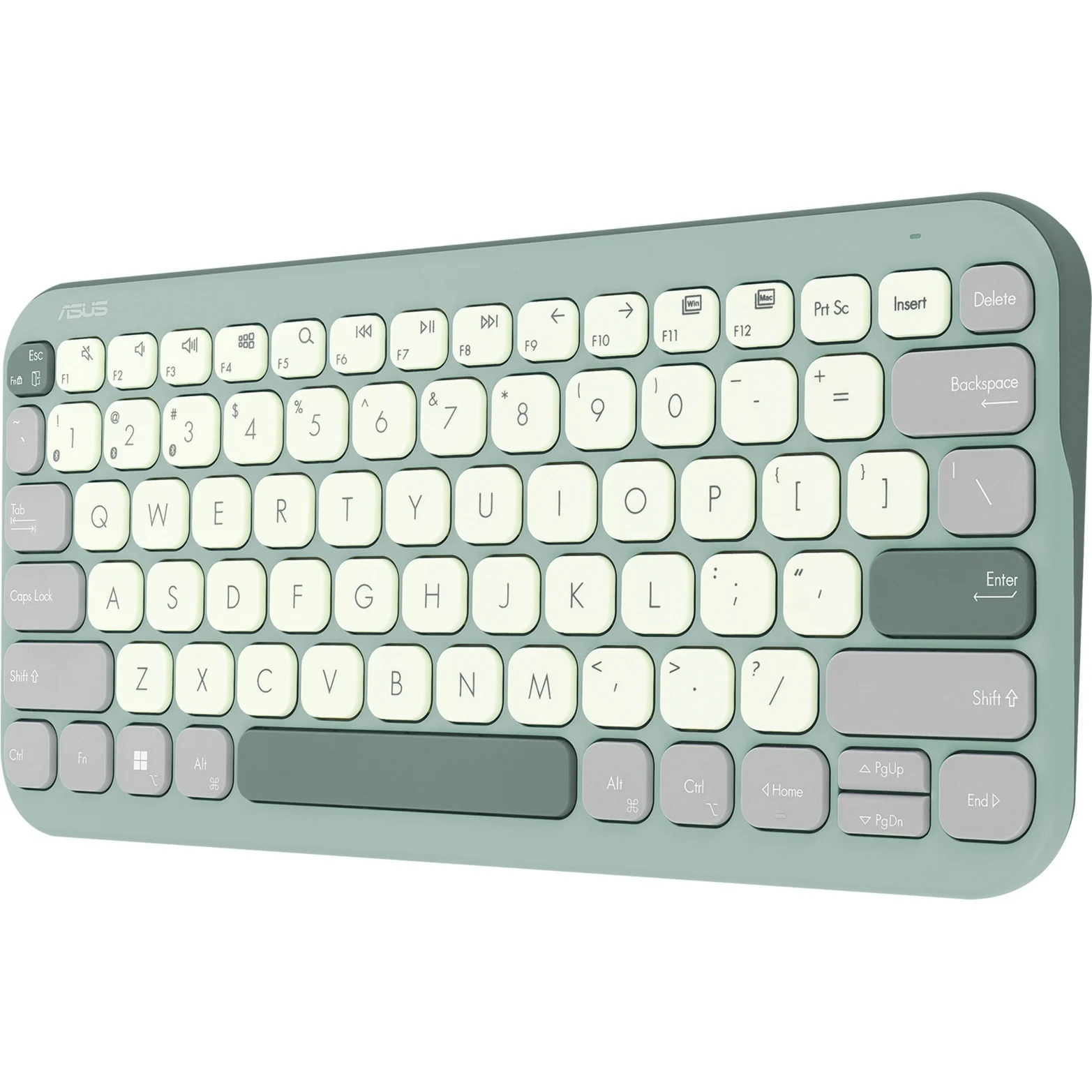 Tastierë Pa kabllo ASUS KW100 / QWERTZ – Gjelbër - Figura 4