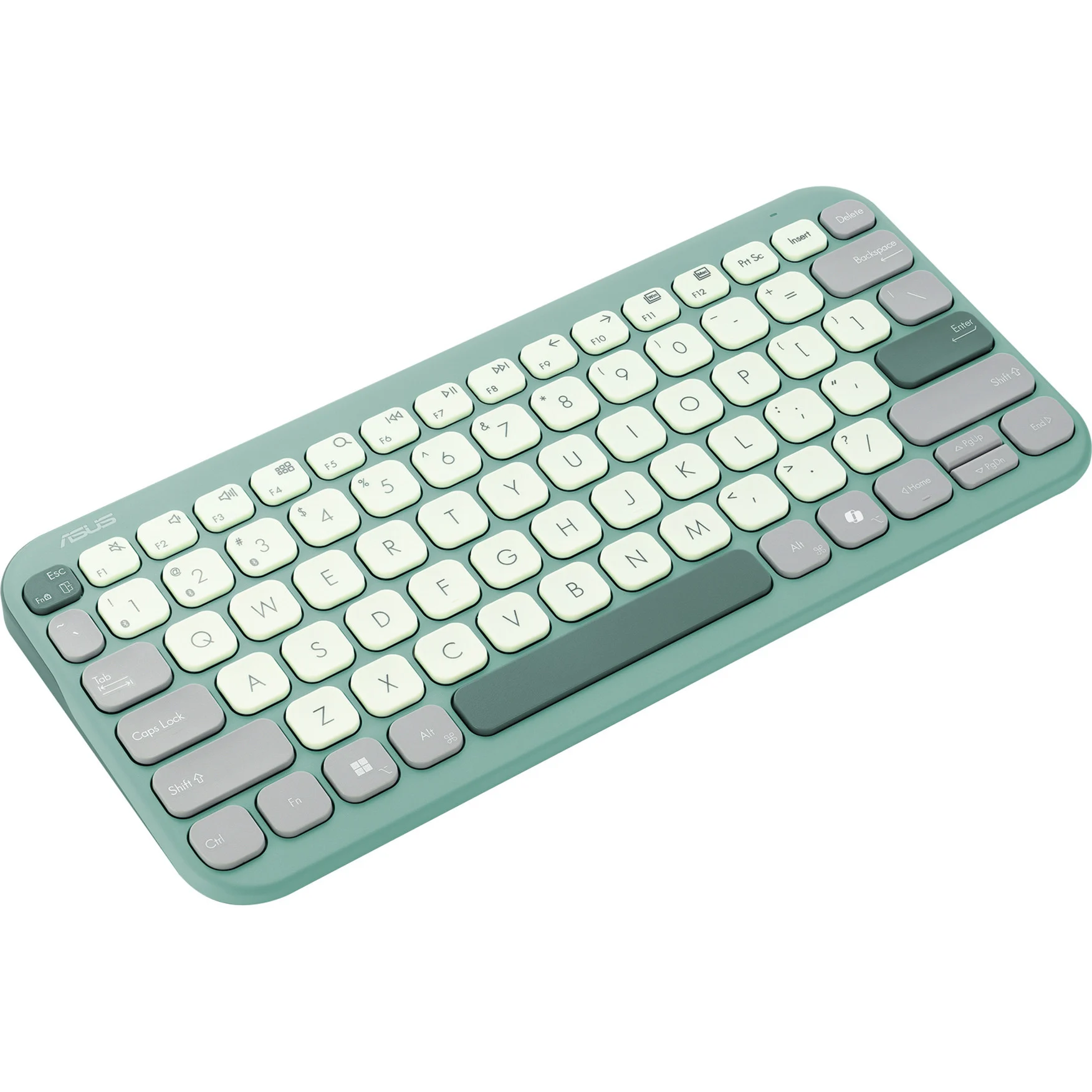 Tastierë Pa kabllo ASUS KW100 / QWERTZ – Gjelbër - Figura 5